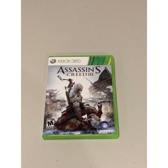 Assassin's Creed III 3 - Xbox 360 Game - Complete CIB & Tested - Like New - Picture 1 of 4